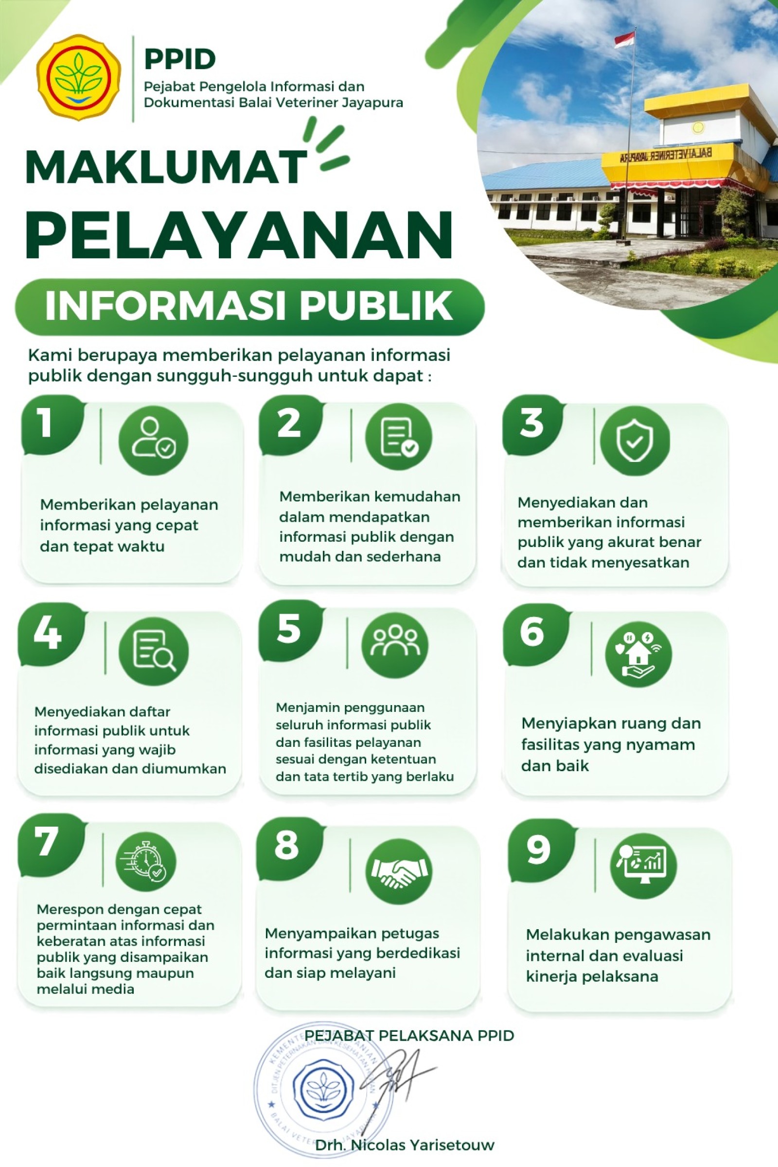 Maklumat Pelayanan Informasi Publik