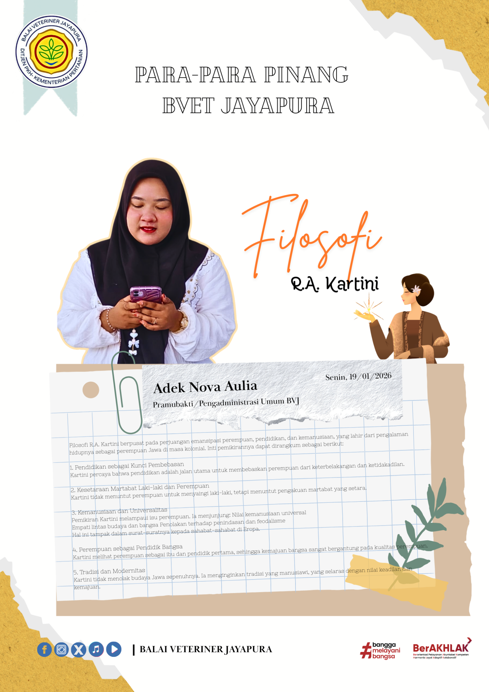 Filosofi R.A. Kartini